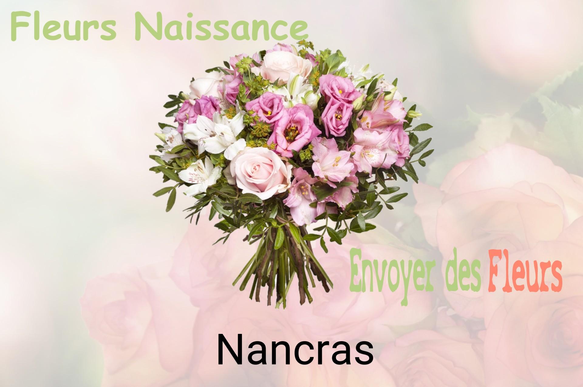 Bouquet de fleurs de naissance livré à Nancras